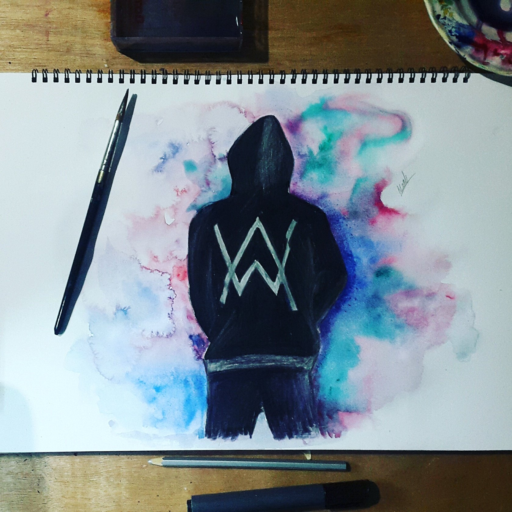 How to draw Alan walker step by step | Alan walker drawing easy | Drawing  tutorial - YouTube