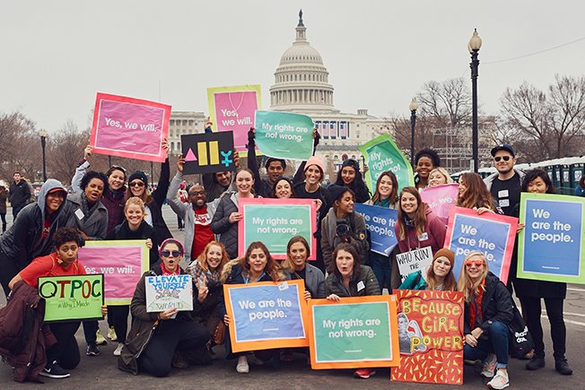 Adweek's tweet photo. For one agency, the Women's March brought together employees like never before: https://t.co/Fq2OxUDWo8 https://t.co/B2TyTYpl6E