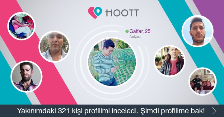 #HOOTTapp Çevrendeki yeni kişilerle tanış ve sohbet et! HOOTT ile Eğlen! goo.gl/jPUaB0