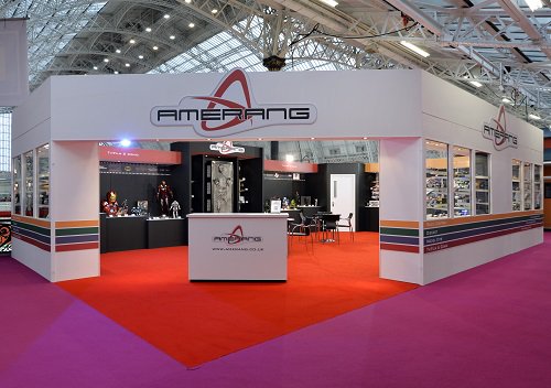 QuantumEx's tweet image. Check out the Amerang stand @toyfairuk #ToyFair2017 #exhibitionstand