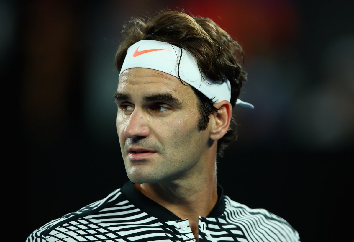 SI_Tennis's tweet photo. Federer: "Now that I'm in the SFs, feeling as good as I am, playing as good as I am, that's a huge surprise to me.” https://t.co/xDxqqfwjJk https://t.co/R7MOUt02bc