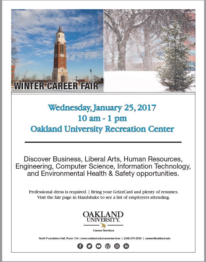 caullay1's tweet photo. Excited for our Winter '17 Career Fair tomorrow. A Grizzly affair! https://t.co/J43rxiiExi