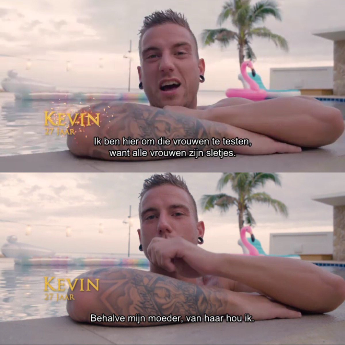 LPvanDiest's tweet image. Kevin weet het maar al te goed! #savekevin #temptationisland #vrijgezelkevin #vijf #strike