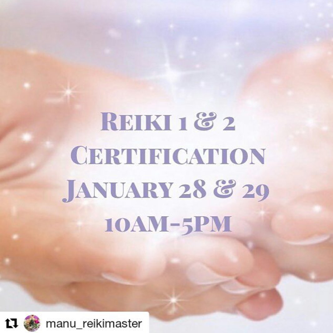 lightoflila's tweet photo. Want to get a reiki cert? Check out MINKA BK! #reiki #minkabk #manudelprete #lightworker #reikimaster #certification #brooklyn #soulfam #nyc https://t.co/VcGVdgthFr