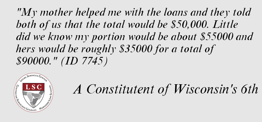 LSCatHarvardLaw's tweet photo. @RepGrothman Testimony abt #TheRealITT frm your constituents RT @USEdGov if you support ITT students #4Profit https://t.co/gmrTaBhKGI https://t.co/8wryTkt8XS