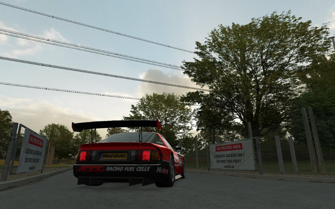 Mandula901's tweet photo. Nice touch there and a good message for DEMO players! :D Haha, well done guys!! @LFSracing #Q10 #TestPatch https://t.co/OdGWa2MWmR