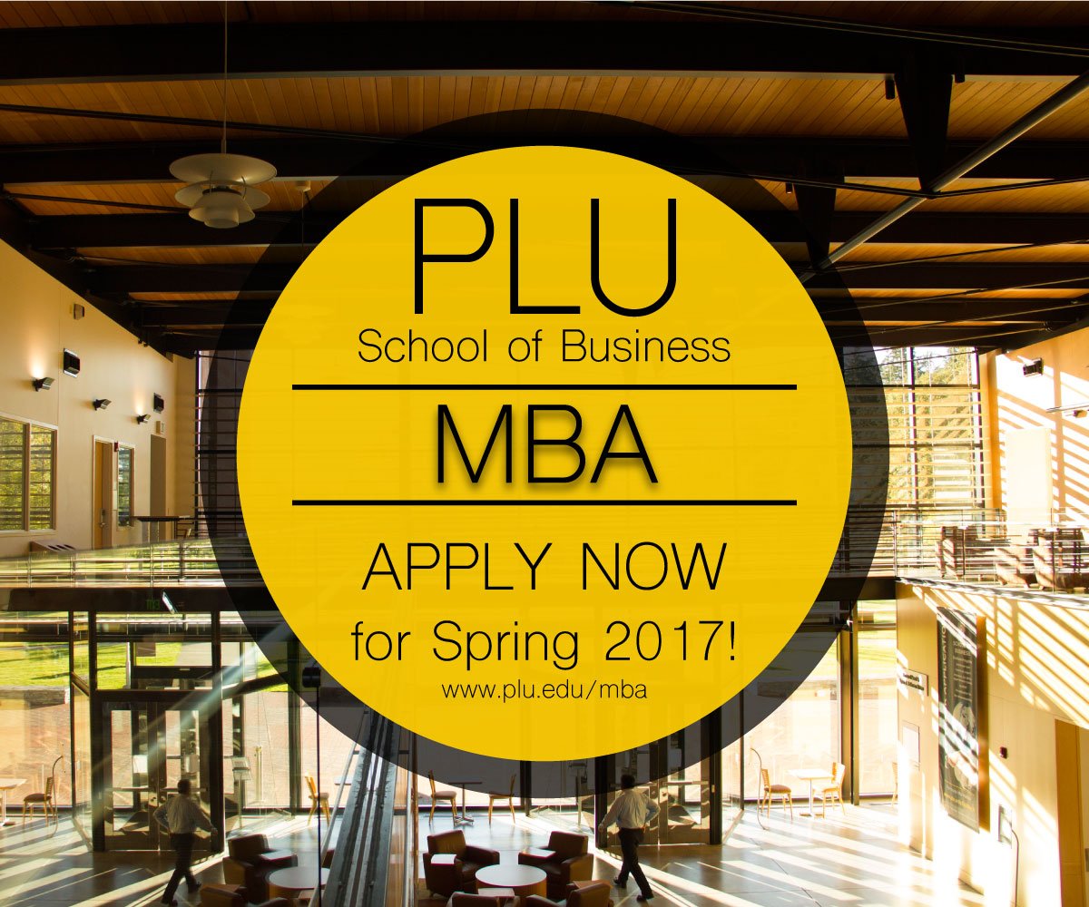Check out our MBA Program today at plu.edu/mba !
#PLUbusiness