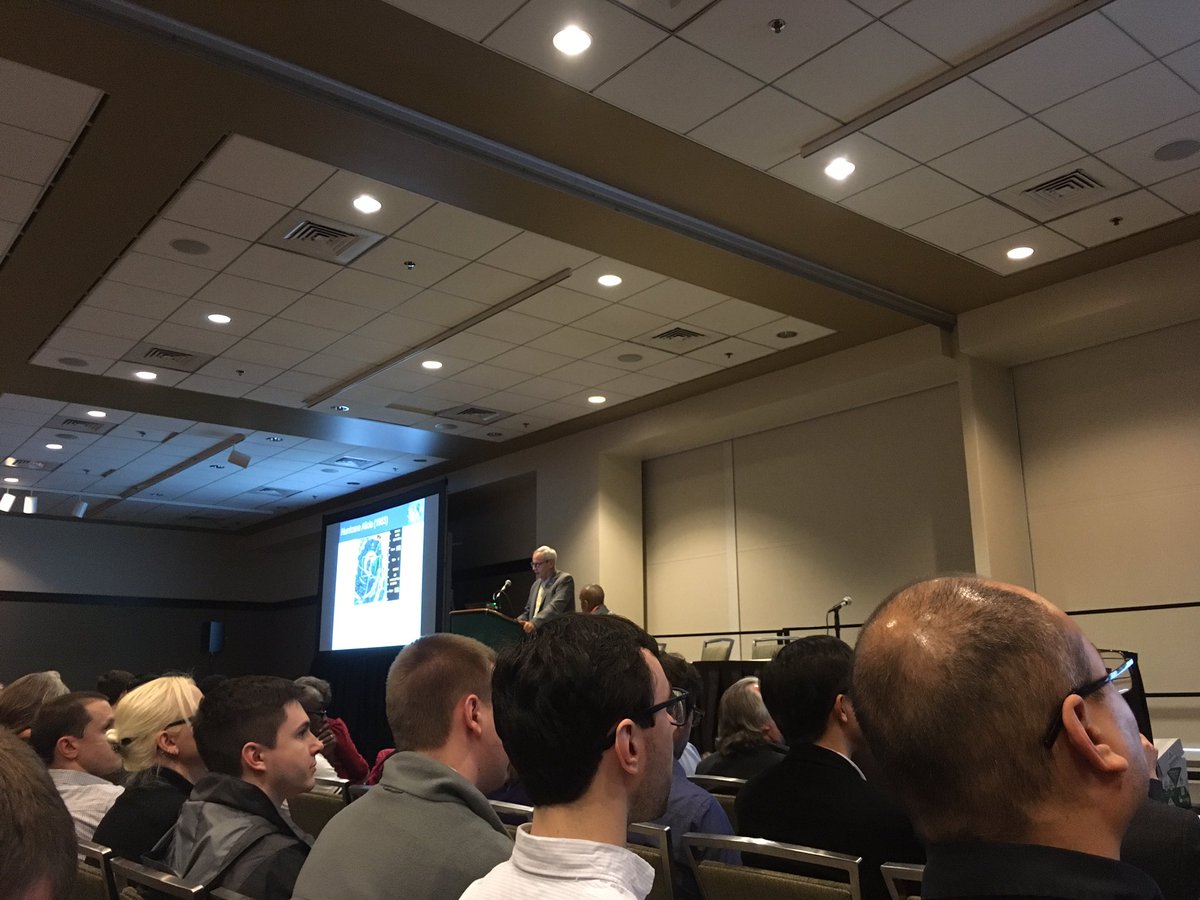 JakeCarstens's tweet photo. Round 2 of the Houze Symposium for me, currently featuring FSU alum Frank Marks. #AMS2017 #FSUAMS https://t.co/ccHyqPlpqx