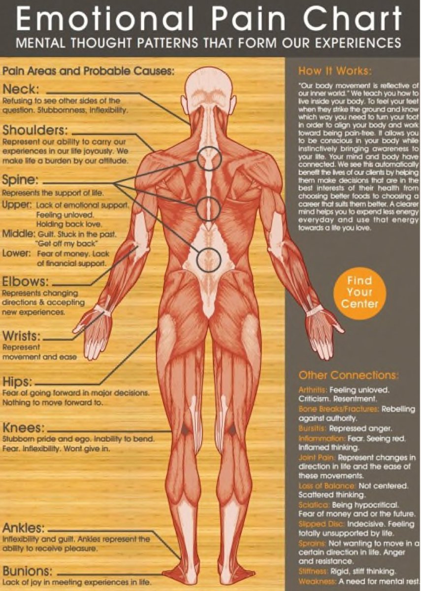 _123yoga's tweet photo. Les #émotions refoulées entraînent des #douleurs physiques https://t.co/KPKNBEsZGc #painchart #santé https://t.co/9dvViXTNDu