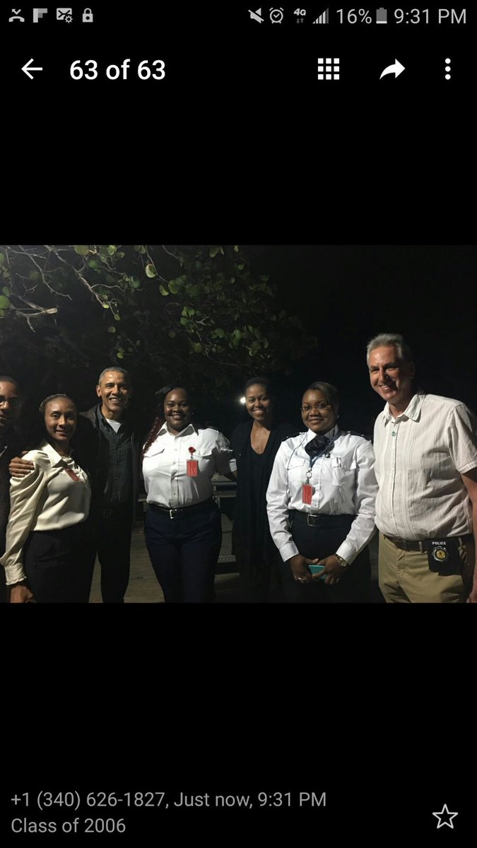 Obamas at our island 🌴 #BritishVirginIslands #MoskitoIsland #BarackObama #MichelleObama