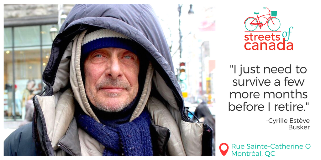 streetscanada's tweet photo. “I’ve been a busker here for twenty years; it’s my livelihood. The present bylaw requires me to move 60 metres... https://t.co/QQ6ss5v5as https://t.co/5LaNoBdyRi