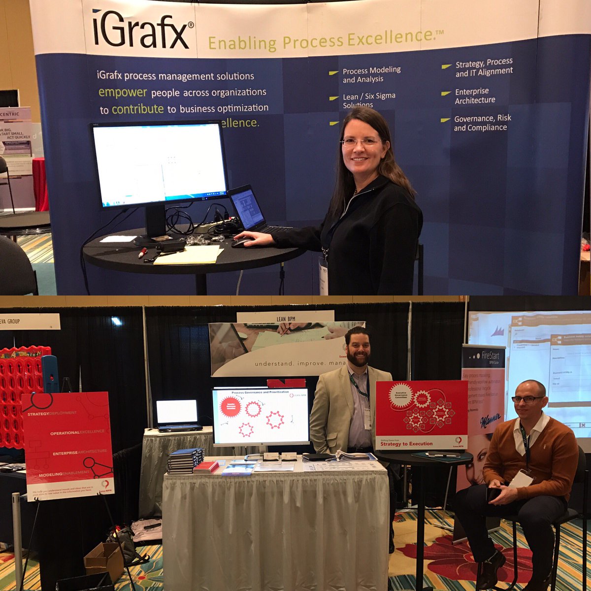 iGrafx's tweet image. At @OPEXWeek Process is the center of everything you do. View your Business holistically w/ @iGrafx &amp;amp; be sure to visit our Partners @LeanBpm