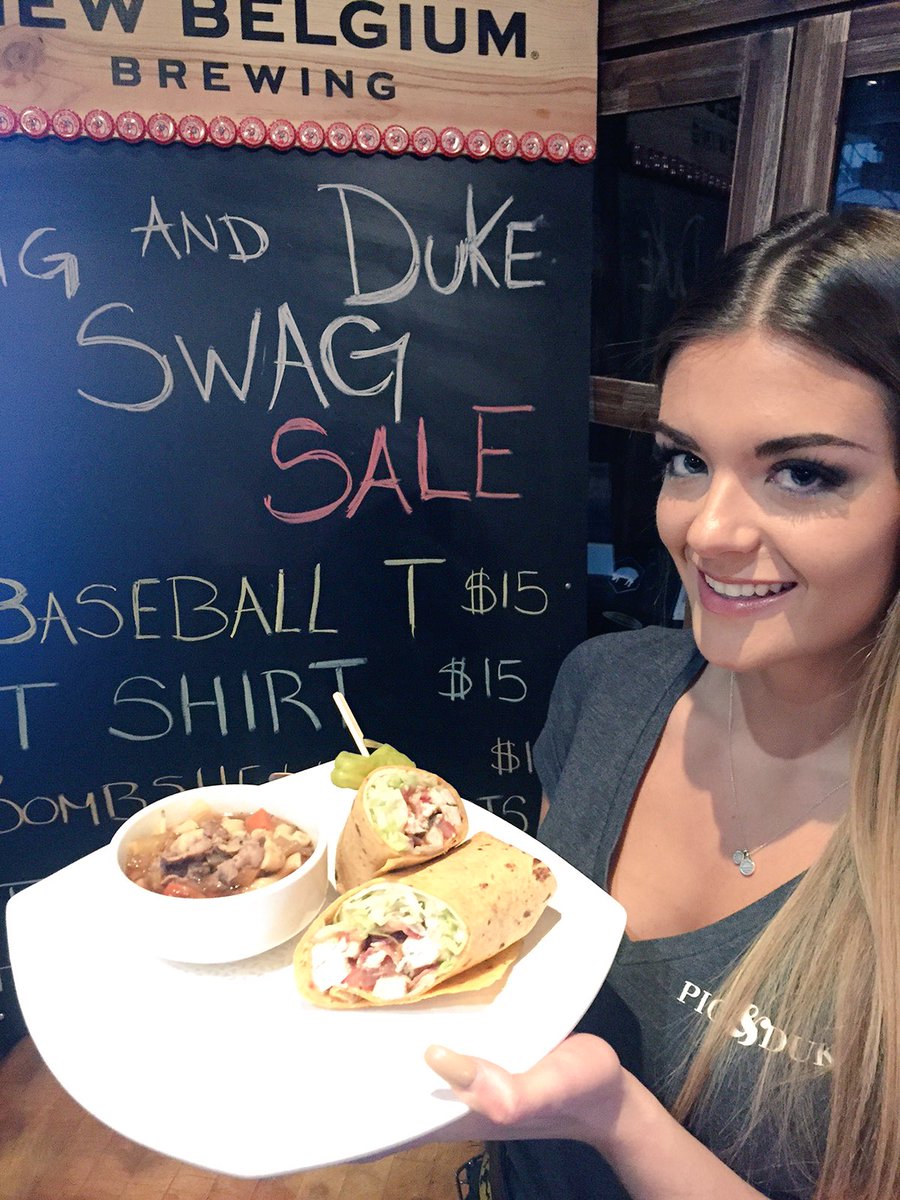 RyanMatheson13's tweet photo. @PigandDuke #DTPub Cajun chicken, bacon, lettuce, tomato & swiss cheese in a wrap w/ Italian dressing served w/ hearty beef & veg soup! https://t.co/0GcCTuhL3Q