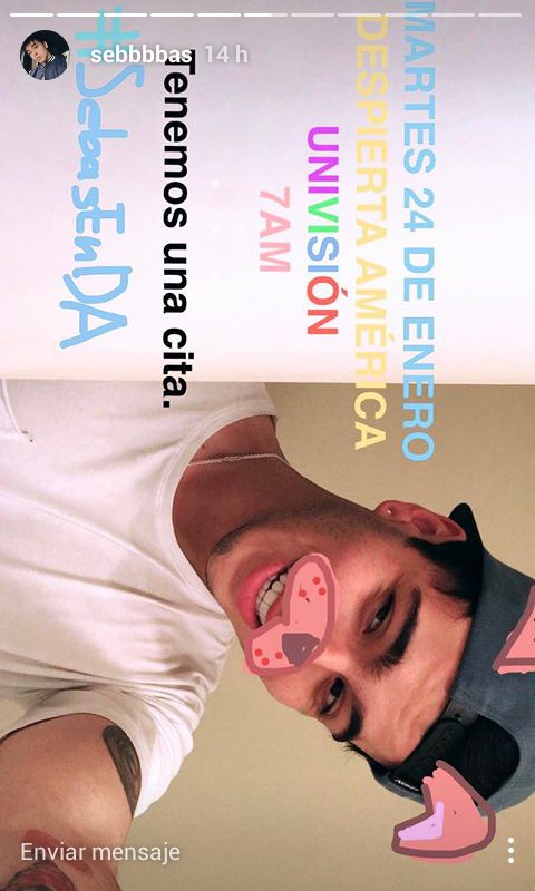 LuiisanaCndef's tweet photo. Muy Orgullosa De Esta Persona๐๐๐
Siiempre Juntos๐
Tu PDC๐
Uruguay Esta Apoyandote๐๐ป๐ป
@villalobossebas
#SebasEnDA https://t.co/MJ8gStEQ26