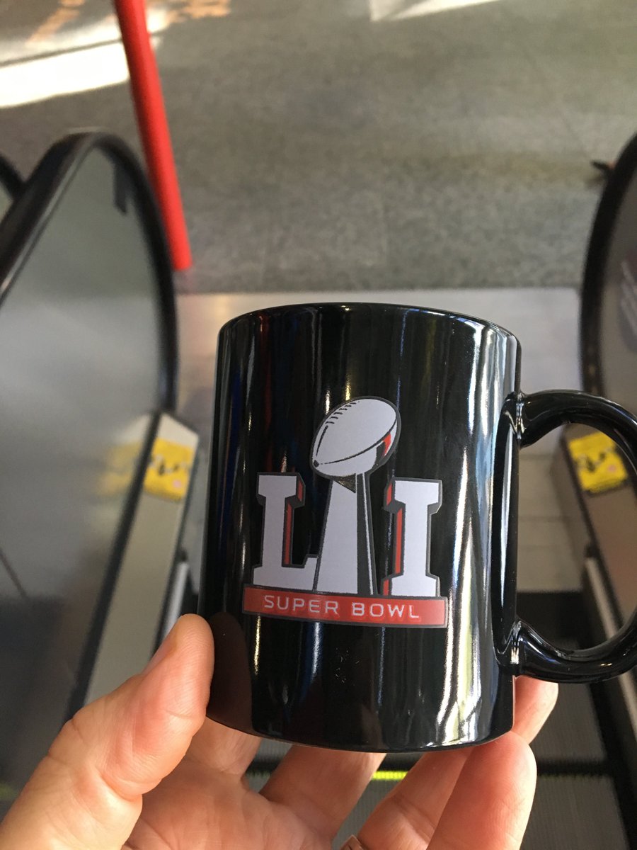 .#HouNews Super Bowl LI merch on display <a href="/GRBCC/">George R. Brown Convention Center</a> during <a href="/Aramark/">Aramark Corporation</a>'s menu and merchandise rollout. <a href="/HouSuperBowl/">Houston Super Bowl</a> <a href="/HouSuperBowl_Es/">HouSuperBowl Español</a>