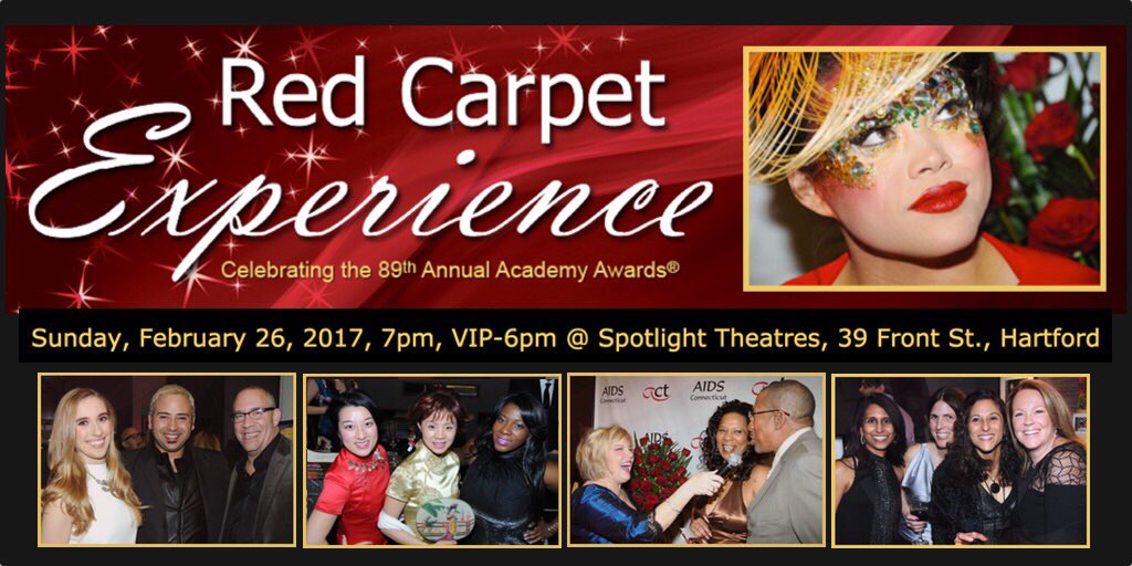 axcenteddj's tweet photo. #OscarsNoms R Out so TODAY ONLY $ #DiscountTickets 4 #RedCarpetHartford17 @AIDSCT #Fundraiser Feb26 $45 for GA &amp; $95 for VIP. ACT NOW! https://t.co/G08YqcERob