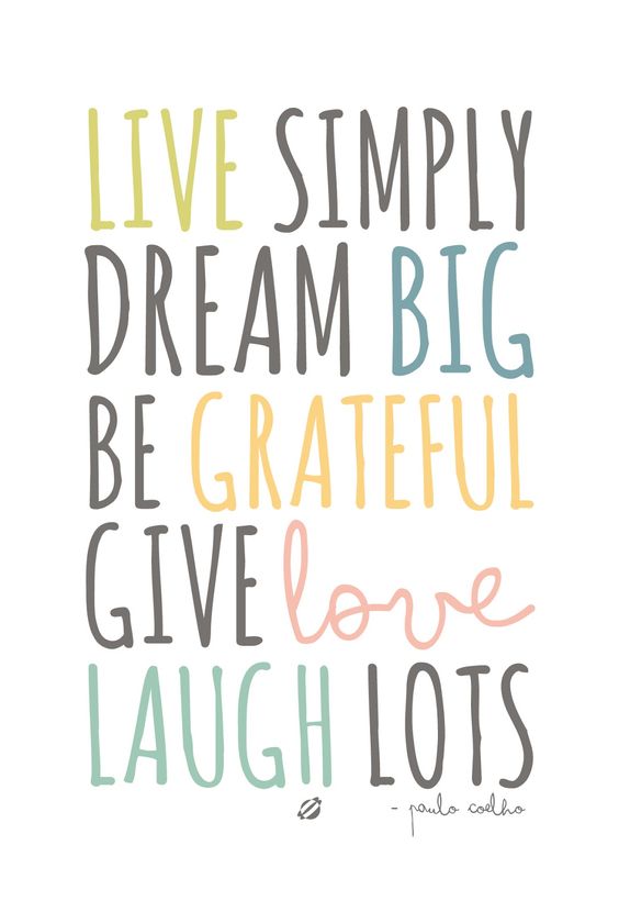 JAHomeandGarden's tweet photo. Live simply, dream big, be grateful, give love & laugh lots! #RushHourBiz #RushHourChat https://t.co/xOOXLpIO0a
