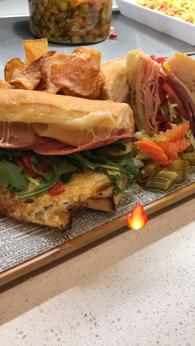 House of Hoagies -  Twisted Pepper &amp; Egg with Salami, Fontina + Garlic Aioli.  If this doesn't scream sandwich I don't know what does.