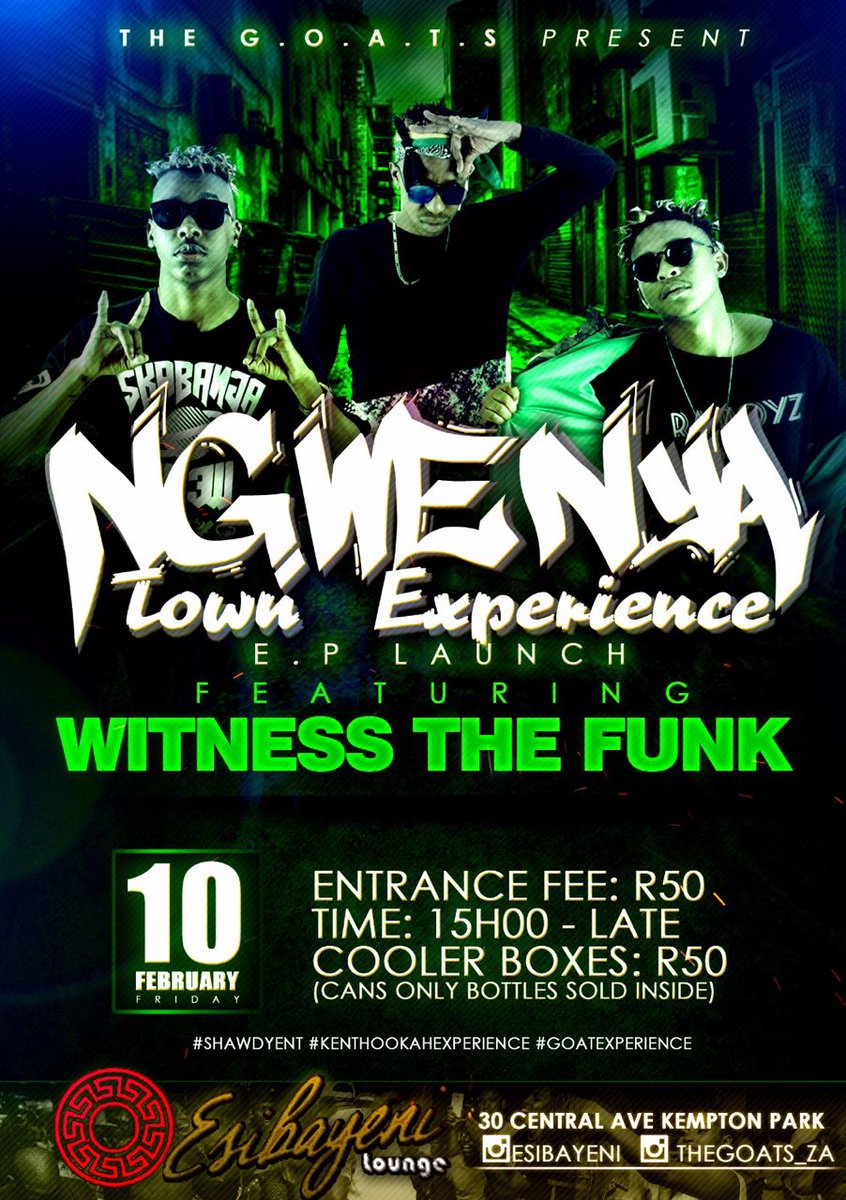 EAST_PROMOTER's tweet photo. #NgwenyaTown #10thFeb #ShawdyEnt #KentHookahExperience #GOATFridays https://t.co/1cEXfHYTyp