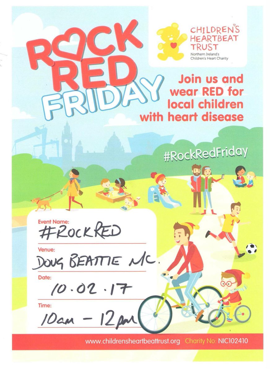 Armagh, Banbridge, Craigavon UUP (@uup_abc) on Twitter photo One of our #FridayCharity Events!
Supporting ❤️<a href="/Chldns_Hrtbeat/">Childrens Heartbeat</a>
PLEASE RT- it's nice to do so 😍 One of our #FridayCharity Events!
Supporting ❤️<a href="/Chldns_Hrtbeat/">Childrens Heartbeat</a>
PLEASE RT- it's nice to do so 😍