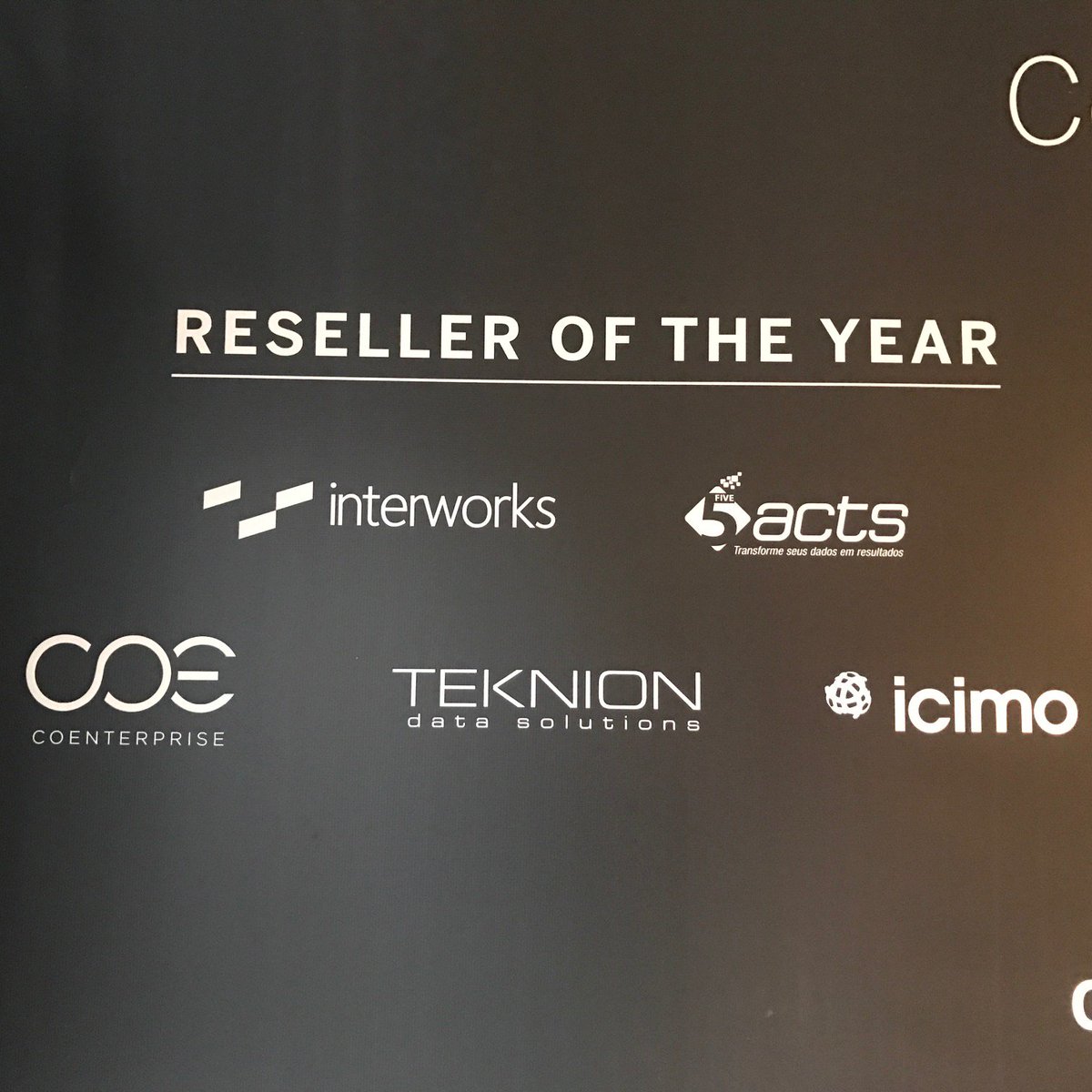 We've been nominated for <a href="/tableau/">Tableau</a> Reseller of the Year! Special thanks to everyone who help made this possible. Winner announced tonight!
