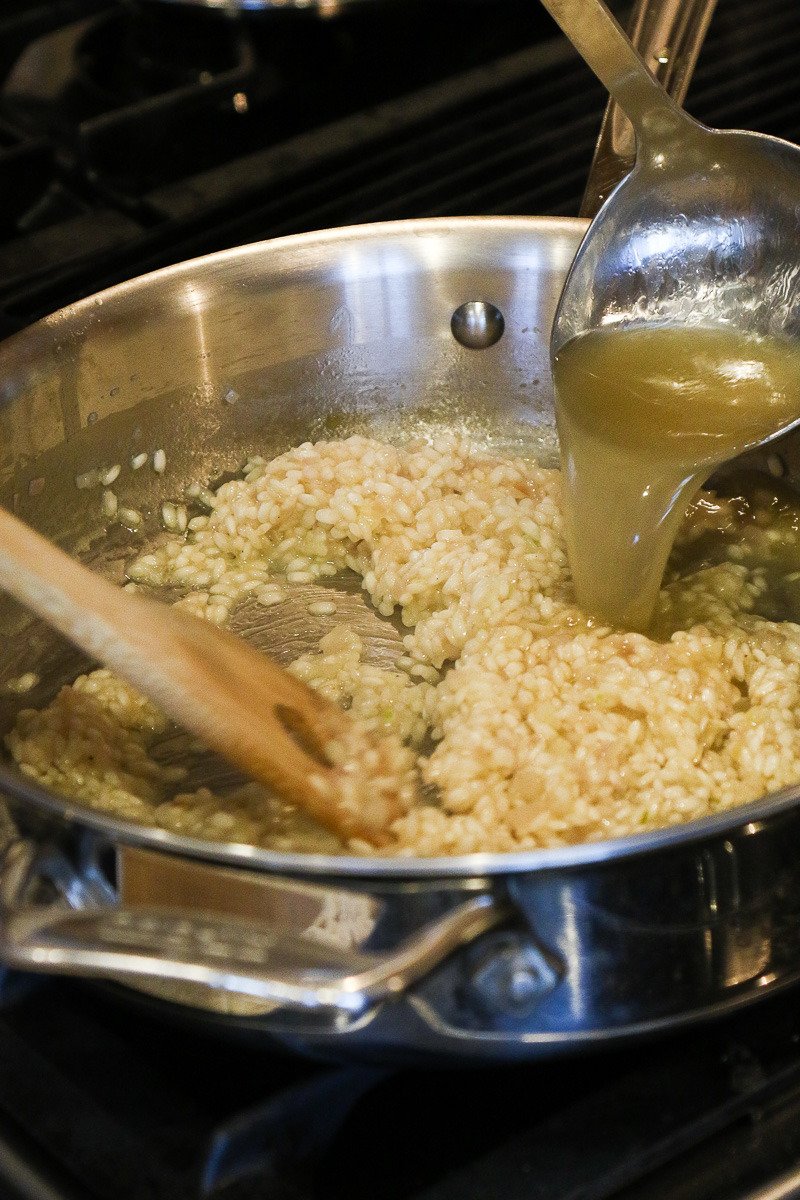 Risotto is a simple yet technique driven recipe every cook should have in their kitchen repertoire. bit.ly/2jaQ58g #dinner #risotto
