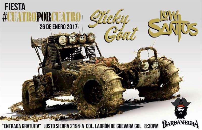 StickyGoat's tweet image. Primer toquin del año! Este jueves 26 de enero! Caiganle! Entrada gratuita! ☺