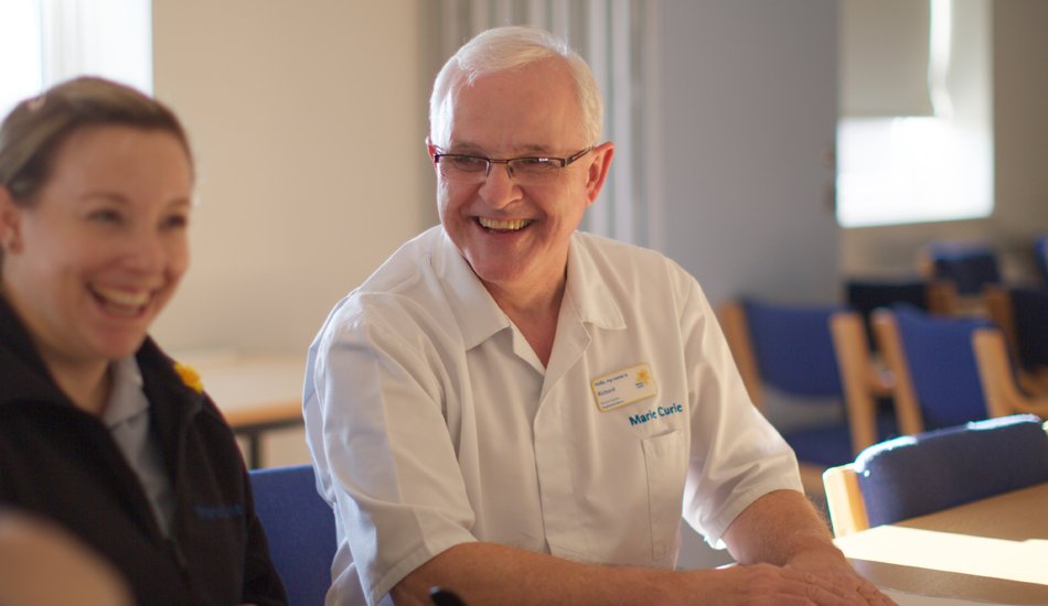 mariecurieuk's tweet image. “I’ll always remember this guy who had lots of Bob Dylan and Leonard Cohen CDs - I was brought up on those two.” mariecurie.org.uk/blog/i-always-…