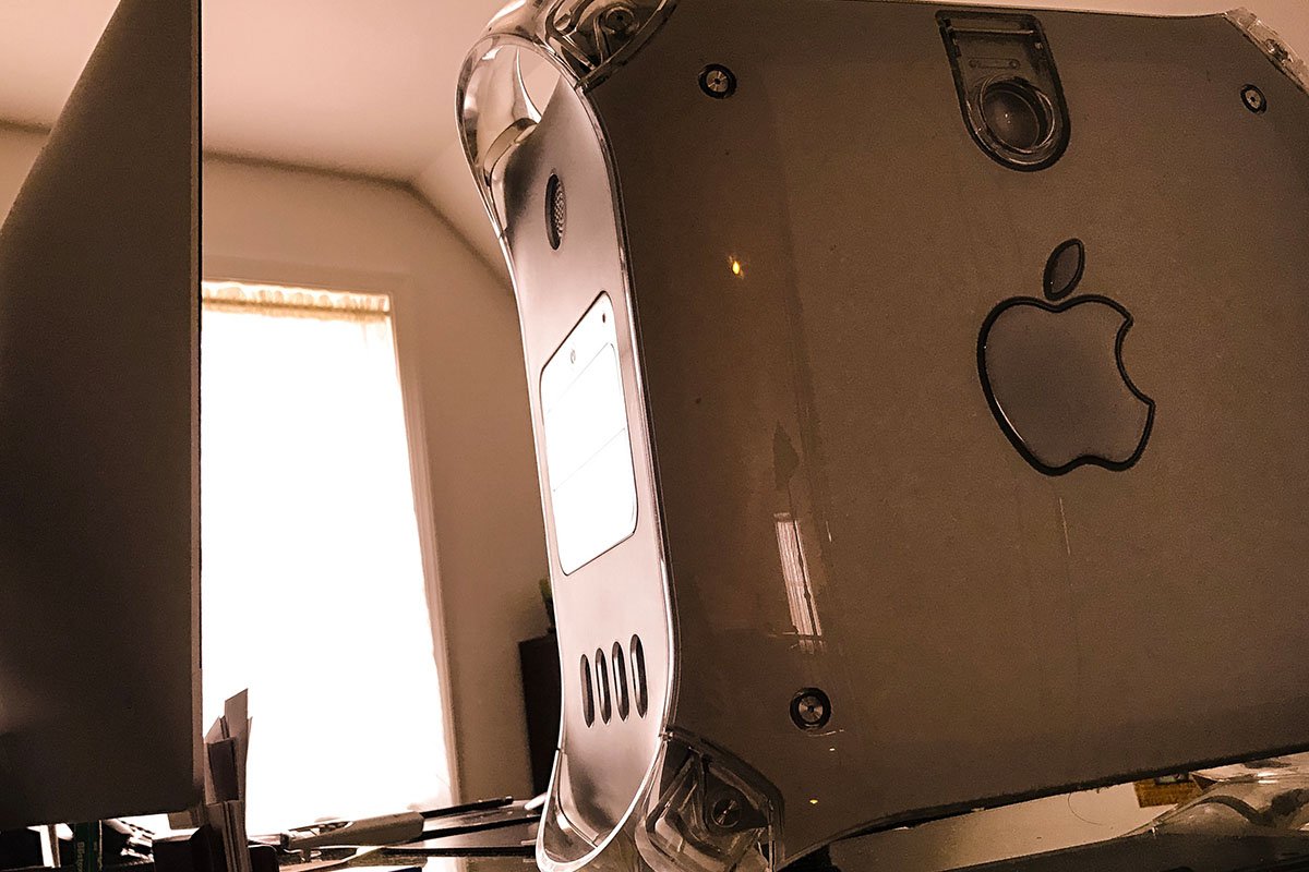 CreosoteAffects's tweet image. The truth is, Creosote has always favored #Macintosh. We introduced our #iMac to @JoeCliber&apos;s original #MacG4 Tower. #mac #apple #oldschool