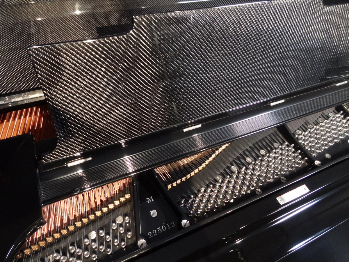 PianoRefinisher's tweet photo. Steinway & Sons Carbon Fiber Piano 1 of 3 to be produced Customized by Classic Woods by Phenoyd. https://t.co/6OcR2aRmmN
#custompiano https://t.co/Ox6ksIDrDi