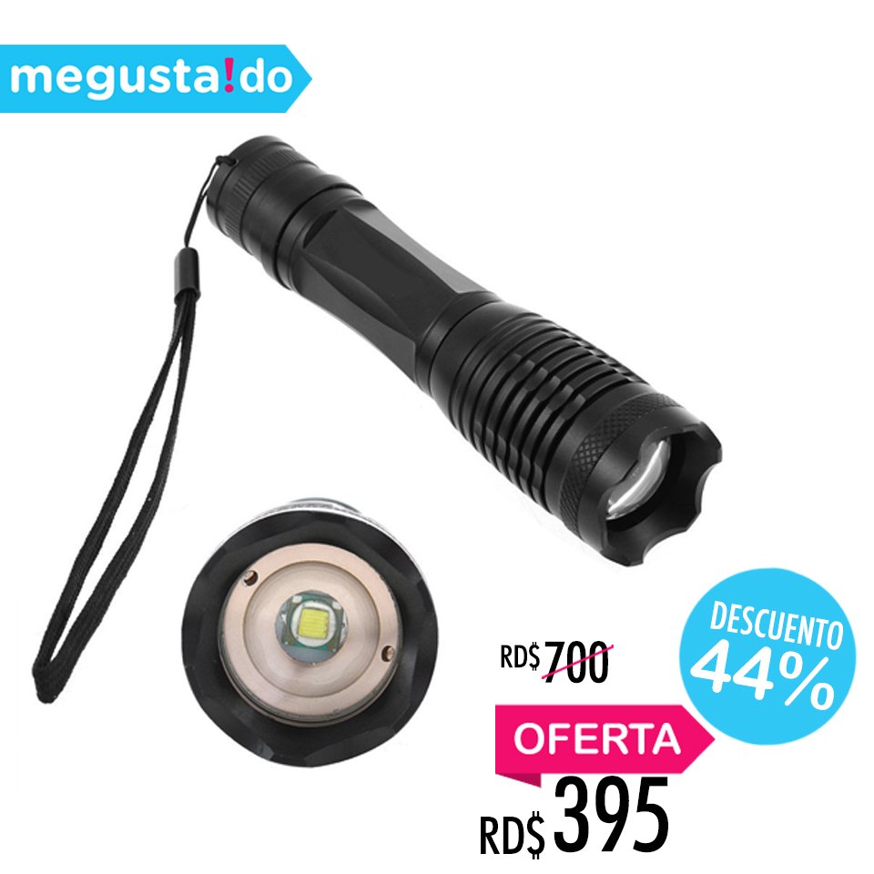 megusta_do's tweet image. ¡Súper brillante! #LinternaLED en Mobile Link. ¡Adquiere tu #oferta! --&amp;gt; bit.ly/2jn5Mg9
Para más info. 809-368-0808