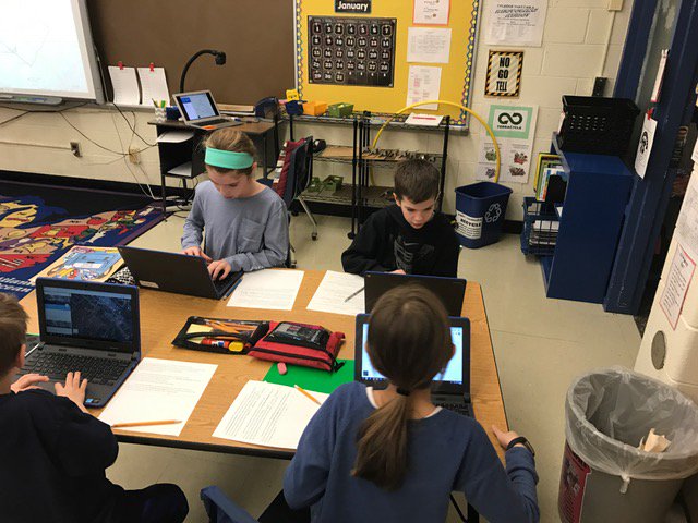 MissNienhouse's tweet photo. 4N using Google Maps to locate historical buildings in Wyckoff! @MrOTechTeacher @WPSSicomac https://t.co/NeZV3Oab5F