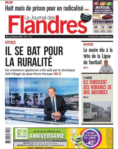 pharedk's tweet photo. A la Une : #Spycker Pernaut (@pernautjp) se bat pour la ruralité ; #Millam Huit mois de prison pour un radicalisé…➡ https://t.co/T80EoymihQ https://t.co/aON8Tznwbr