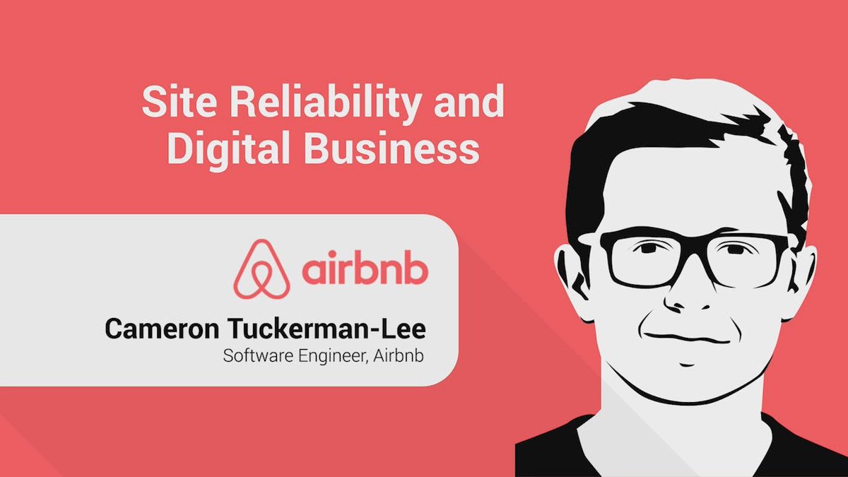 newrelic's tweet photo. VIDEO: “Own your own impact” is the motto of @airbnb software engineers. SRE @tuckerman explains #FS16sf https://t.co/i1UZLSZX15 https://t.co/nCCJkSkF13