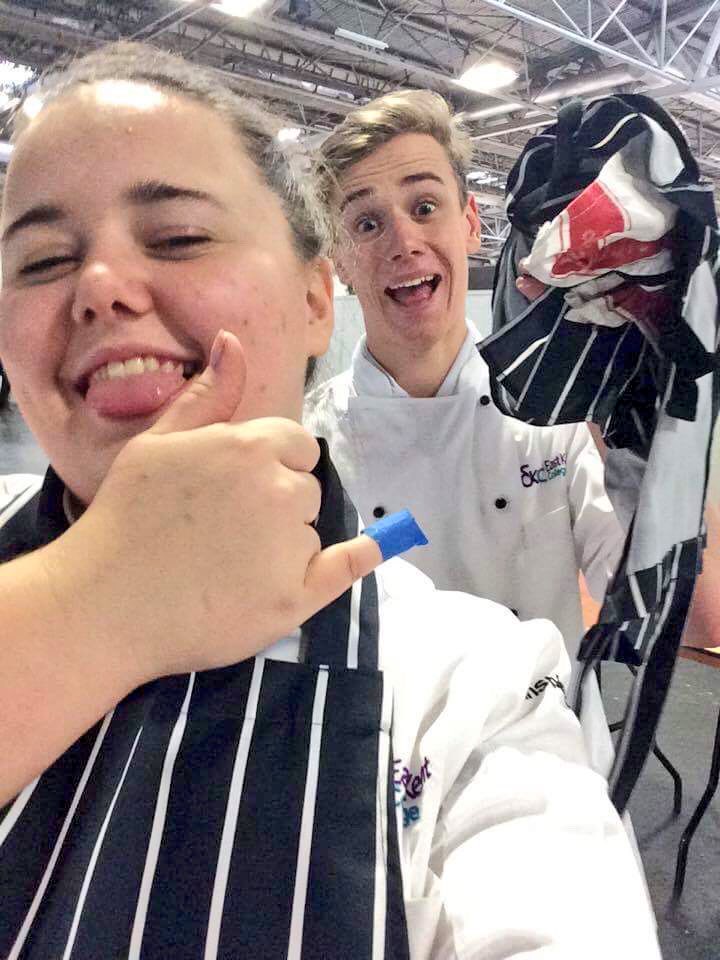 ThomaMurbyCook's tweet image. Had an amazing few days @HospShow doing the @TildaChef comp, came away with a merit and a burn but oh well #firstcomp #finishwhatyoustart