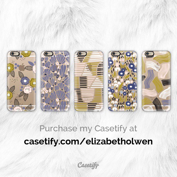 Check out my new collection of tech cases with <a href="/Casetify/">CASETiFY</a> ! And many more at casetify.com/elizabetholwen