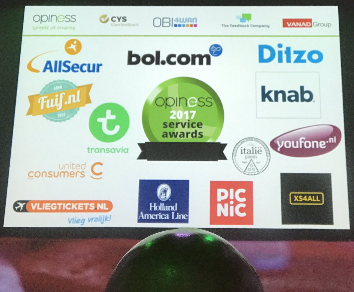 Dit zijn ze dan: de winnaars van de <a href="/Opiness/">opiness</a> Beste Service Awards 2017. Door klanten in reviews beoordeeld als de besten. Gefeliciteerd! #cx