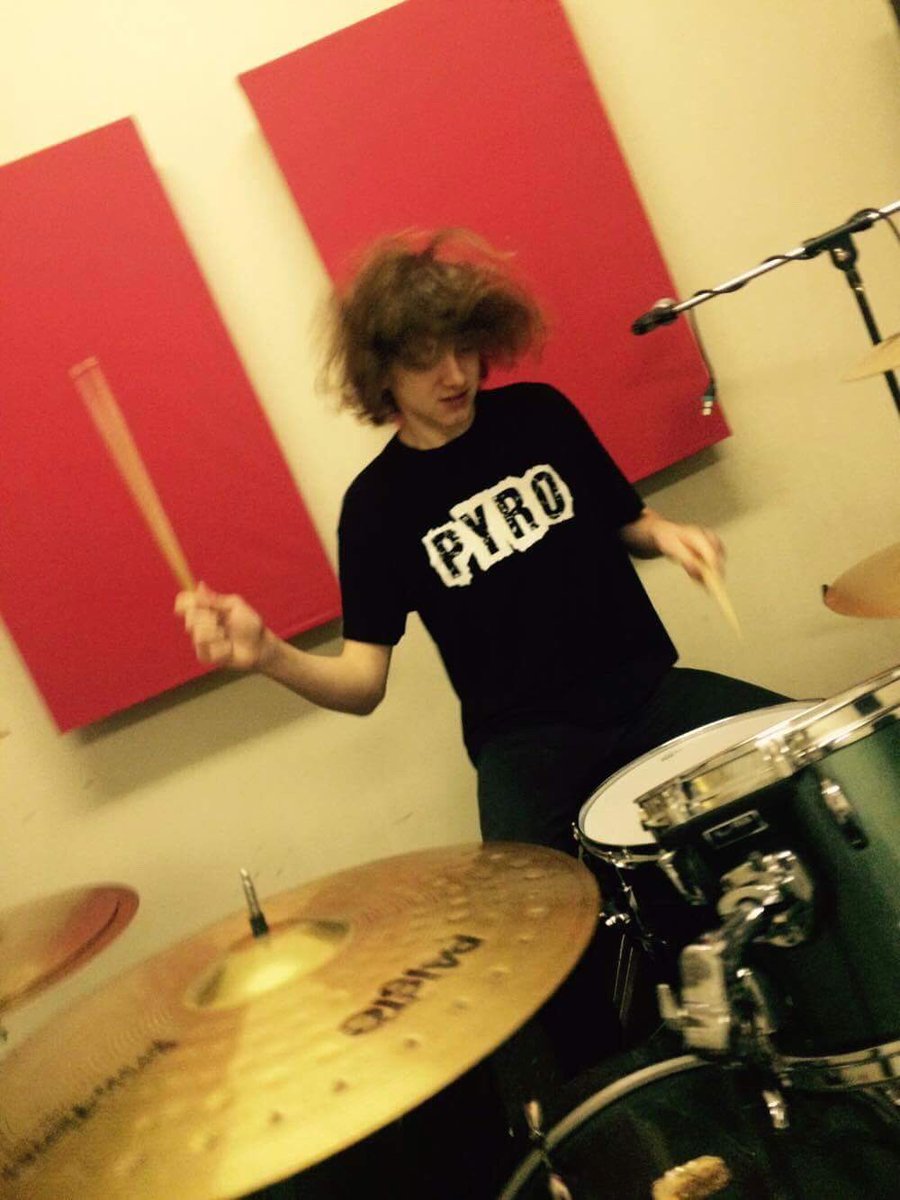 pyromusicband's tweet photo. Great rehearsal last night, maybe it was the new PYRO t-shirts. 

Saturday night, @la_belle_angele, with @HeelLondon #rocknroll https://t.co/dJEWtH5j7W