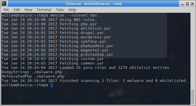 gwillem's tweet photo. The 🤖Magento Malware Scanner now supports importing other rulesets, such as the great heuristics from @nbs_system https://t.co/ituvYWyWlj https://t.co/z06tXdmi5Z