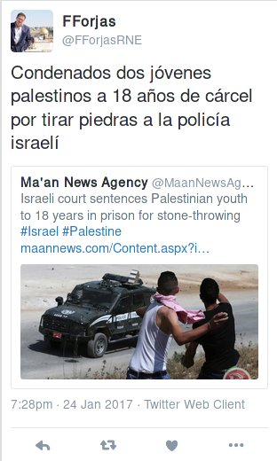 Spain4Israel's tweet photo. .@FForjasRNE otro periodista de @rne que ni se lee su fuente palestina y acaba mintiendo: mataron a anciano de 64a.
https://t.co/IMr1wTpTyM https://t.co/LyUl1c7Ntl