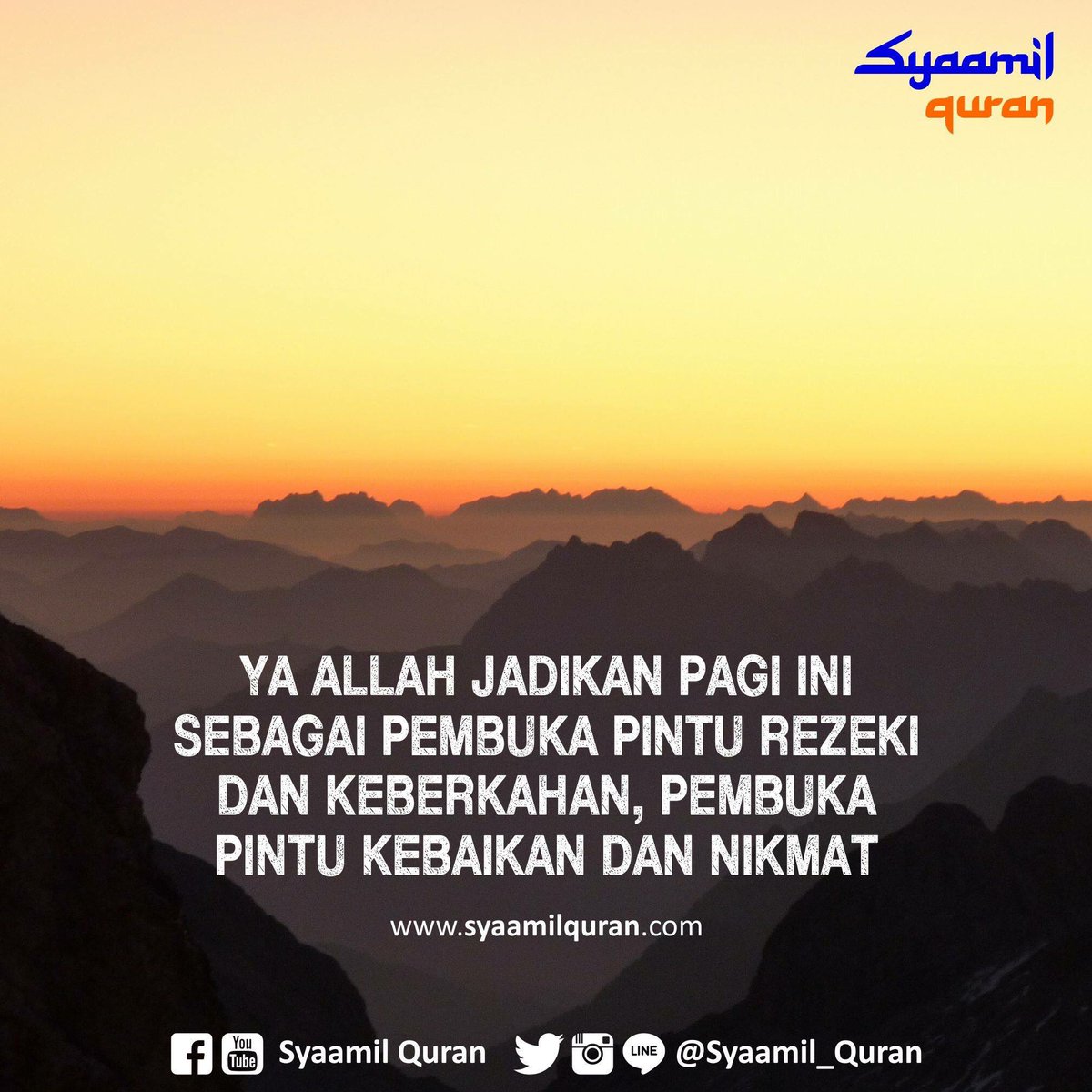 Syaamil Quran En Twitter Semoga Pagi Ini Menjadi Pembuka Pintu Rezeki Dan Keberkahan Bagi Kita Semua Aminkan Dan Share Ya Https T Co Qs6ryb1quw Twitter