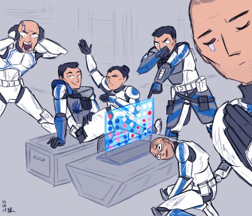 "Lazy clones. You may be with Skywalker. That doesn't excuse laziness."