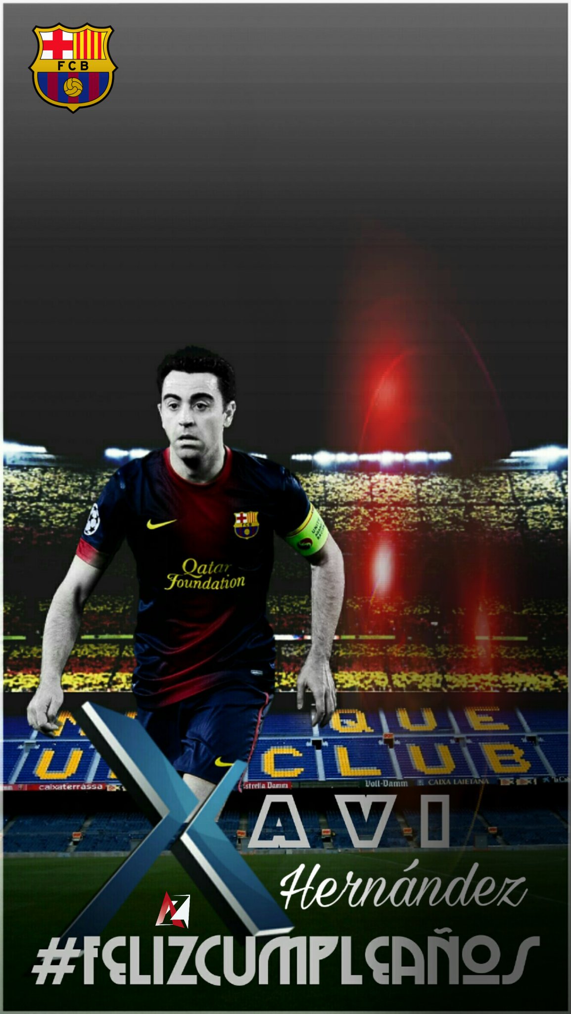 HAPPY BIRTHDAY |
FELICITATS! | iFELICIDADES!
XAVI HERNANDEZ 