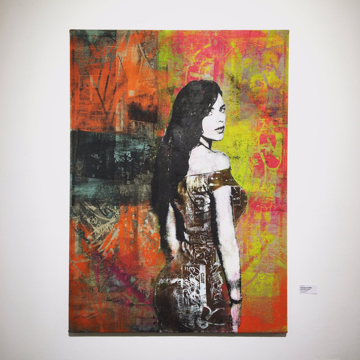 30works's tweet photo. Taken from current exhibition at #30works
Art by street artist #AVone @DestroyRebuild_ https://t.co/nakIjT7mdv