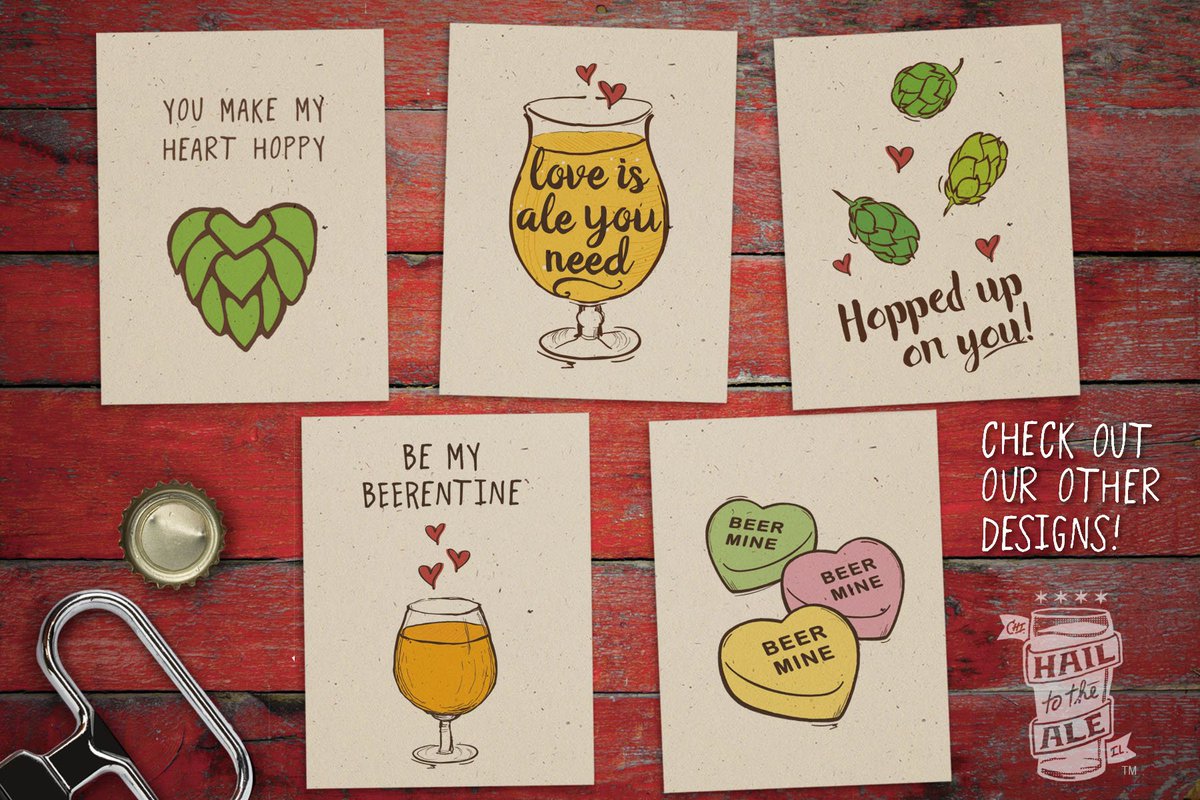 hail2theale's tweet photo. Spreading love &amp; laughter, through punny, beer-inspired art. Use code LOVEUNITES at checkout for 10% off your order. https://t.co/A7ZEplHqHn https://t.co/lPVgBJm1ON