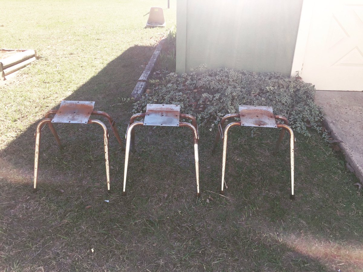 jv8er's tweet photo. Can any one guess what I'm going to do with these chair legs? #guesstime #chairlegs #projects https://t.co/SeshIJlTLC