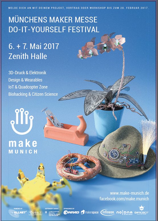 MakeMunich's tweet image. Hopp Hopp der Call For Makers läuft für die #makemunich 2017 make-munich.de/mitmachen/call…