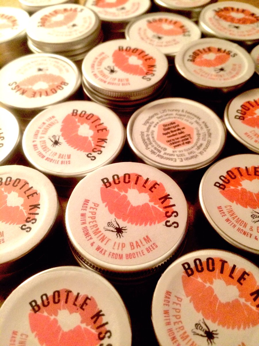 B4Biodiversity's tweet photo. Heard of a Kirkby kiss? Why not try a Bootle kiss! Lip balm made with Bootle honey &amp; wax. For sale in Kollectiv, the old P.O, Winslow St, L5 https://t.co/htftqDlTHL