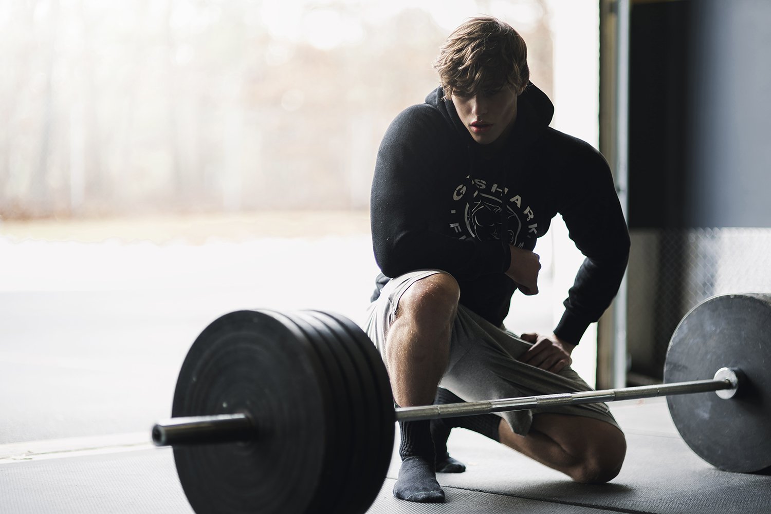 Gymshark on X: Be original 💪 David Laid spotted in the Fitness Hoodie.    / X