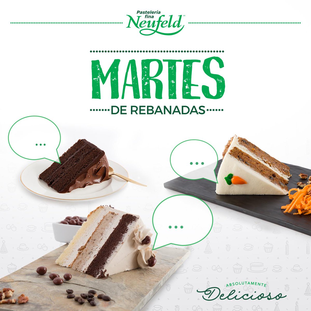 PastelesNeufeld's tweet photo. ¿Cuál crees que sea el diálogo que están manteniendo nuestras rebanadas?😁😁  ¡te esperamos en tu sucursal favorita! https://t.co/0qLeSnBAEk
